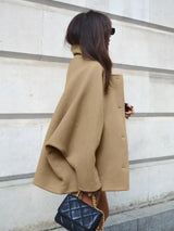 Button Up Long Sleeve Coat - Trendsi - Flyclothing LLC