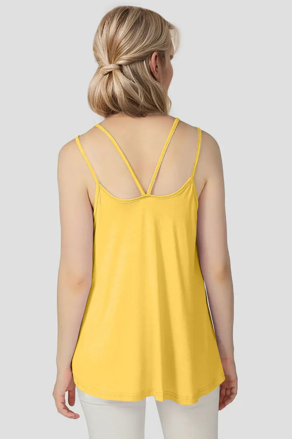 Basic Bae Bamboo Scoop Neck Double Spaghetti Straps Cami - ShopBasicbae - Flyclothing LLC