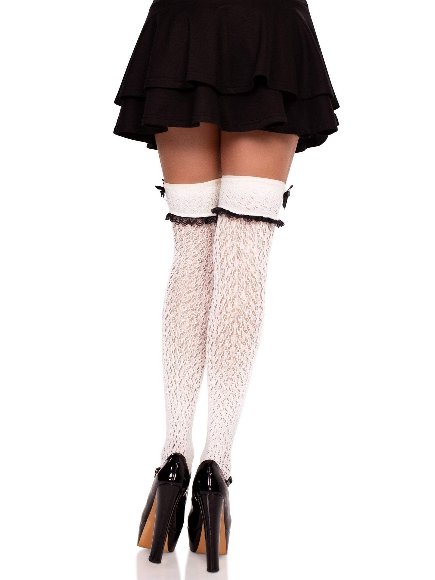 Sofia Crocheted Knee Socks
