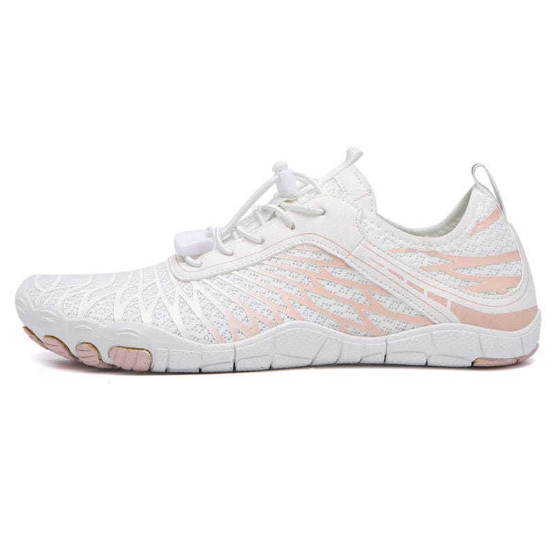 Elastic Lock Laces Mesh Breathable Hike Footwear - Trendsi