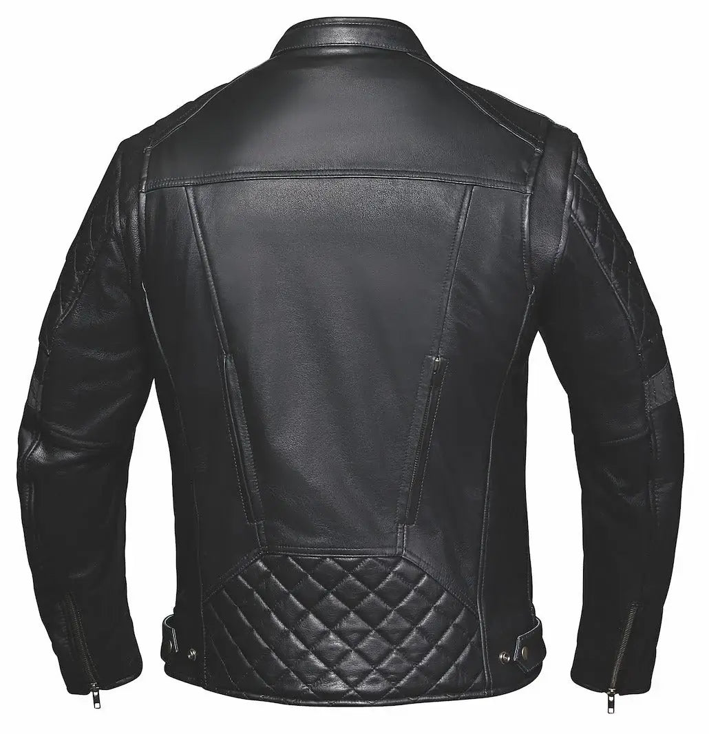 Vortex - Men's Ultra Leather Motorcycle Jacket - Unik Just for Bikers - Flyclothing LLC