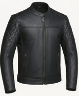 Vortex - Men's Ultra Leather Motorcycle Jacket - Unik Just for Bikers - Flyclothing LLC