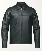 James - Premium Men's Leather Motorcycle Jacket - Unik Just for Bikers - Flyclothing LLC