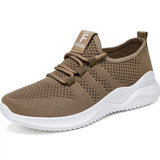Breathable Mesh Lace Up Athletic - Trendsi - Flyclothing LLC