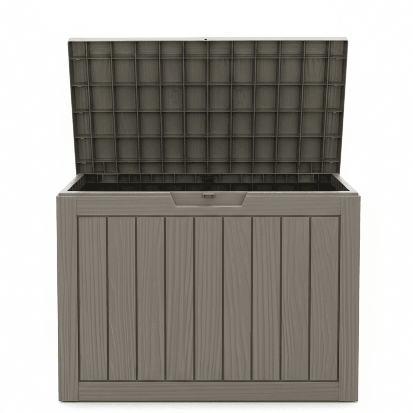 31" Light Brown Polypropylene Water Resistant Deck Box - HomeRoots - Flyclothing LLC