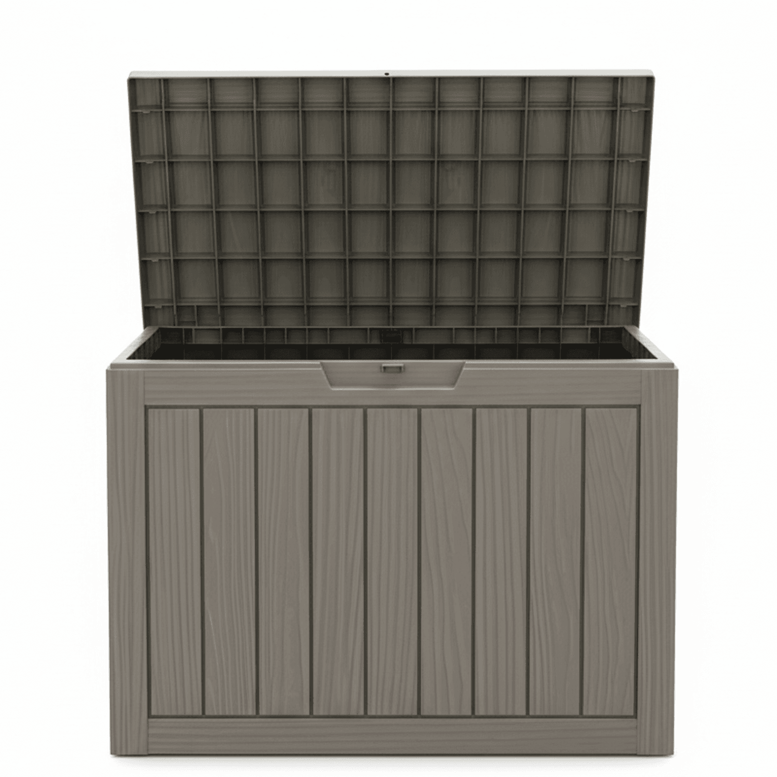 31" Light Brown Polypropylene Water Resistant Deck Box - HomeRoots - Flyclothing LLC