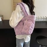 Polyester Medium Tote Bag - Trendsi - Flyclothing LLC