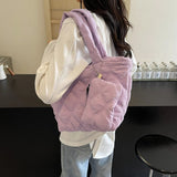 Polyester Medium Tote Bag - Trendsi
