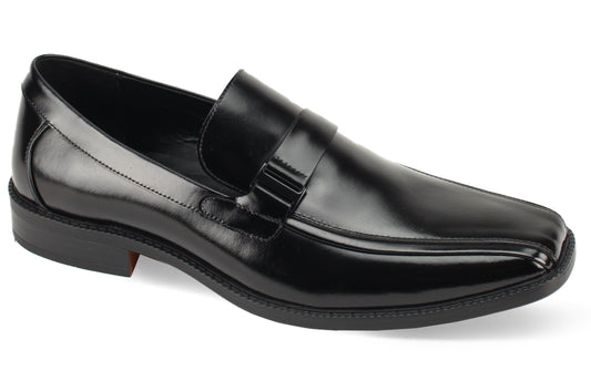 Giorgio Venturi Bike Toe Strap Slip-On Shoe Black - Giorgio Venturi