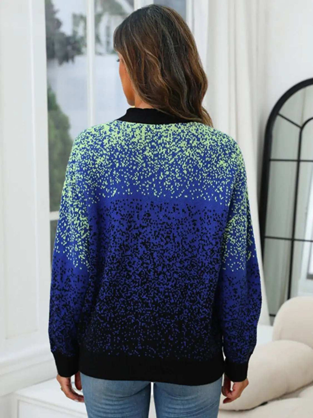 Button Up Long Sleeve Cardigan - Trendsi - Flyclothing LLC