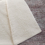 50" X 70" Burgundy And Beige Abstract Polyester Woven Plush Throw Blanket - HomeRoots - Flyclothing LLC