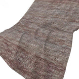 50" X 70" Burgundy And Beige Abstract Polyester Woven Plush Throw Blanket - HomeRoots - Flyclothing LLC