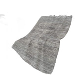 50" X 70" Silver And Gray Abstract Polyester Woven Plush Throw Blanket - HomeRoots - Flyclothing LLC