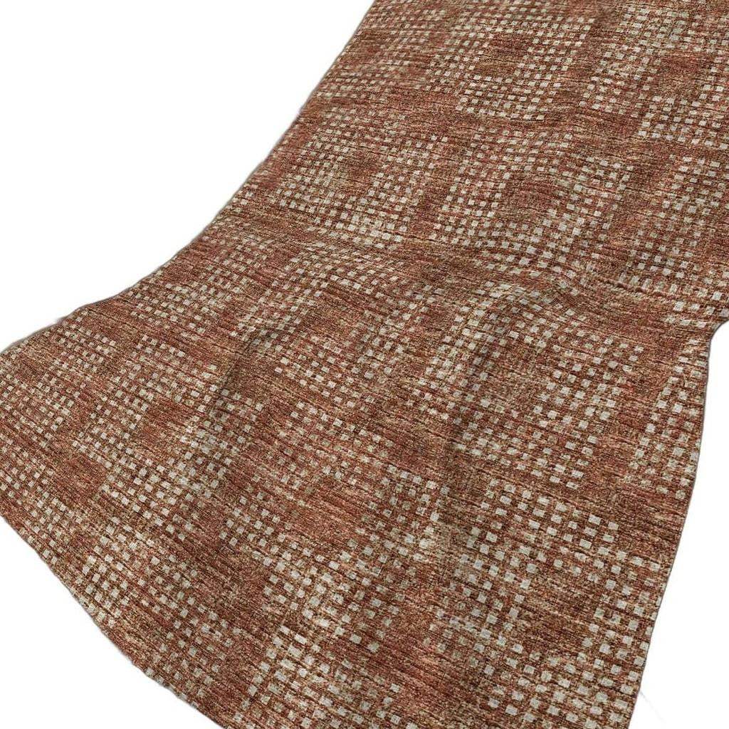 50" X 70" Brown And Beige Geometric Polyester Woven Plush Throw Blanket - HomeRoots - Flyclothing LLC