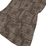 50" X 70" Brown And Ivory Geometric Polyester Woven Plush Throw Blanket - Homeroots - Flyclothing LLC