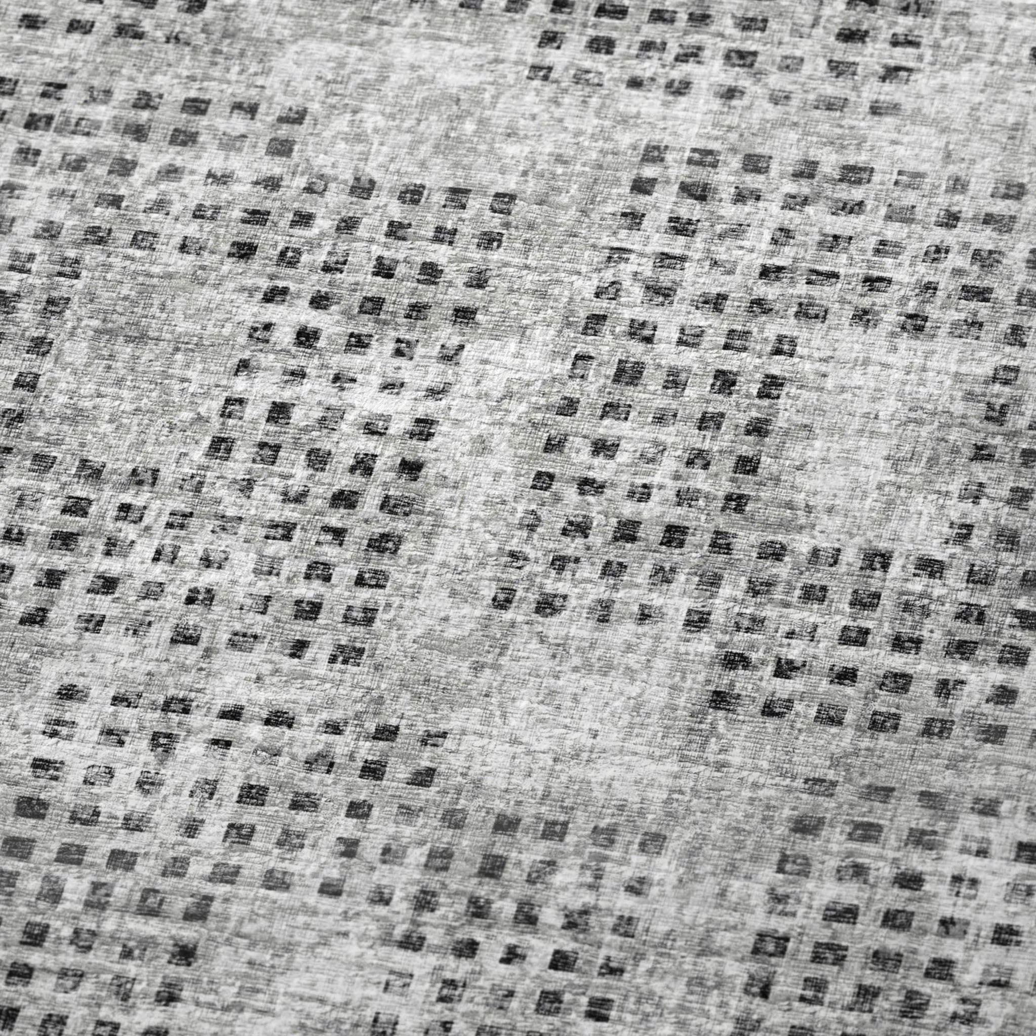 50" X 70" Gray And Silver Geometric Polyester Woven Plush Throw Blanket - HomeRoots - Flyclothing LLC