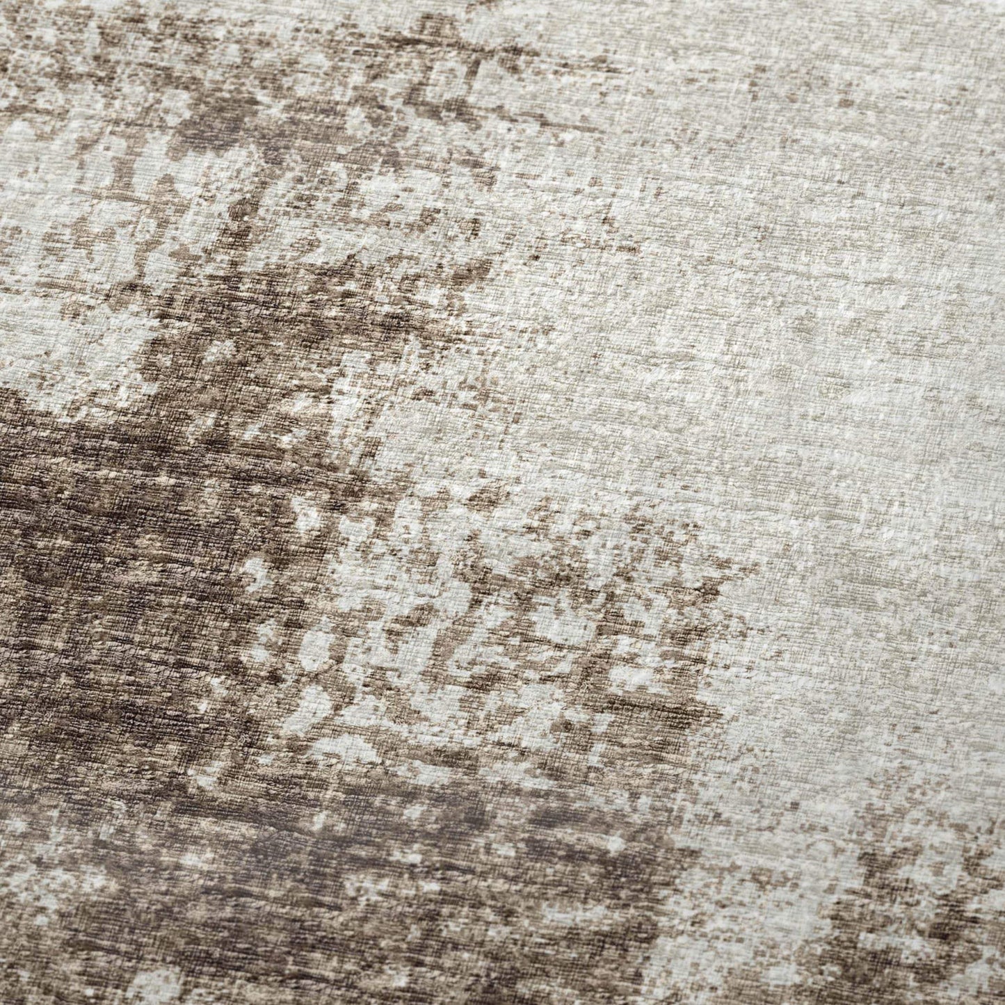50" X 70" Brown And Beige Abstract Polyester Woven Plush Throw Blanket - HomeRoots - Flyclothing LLC