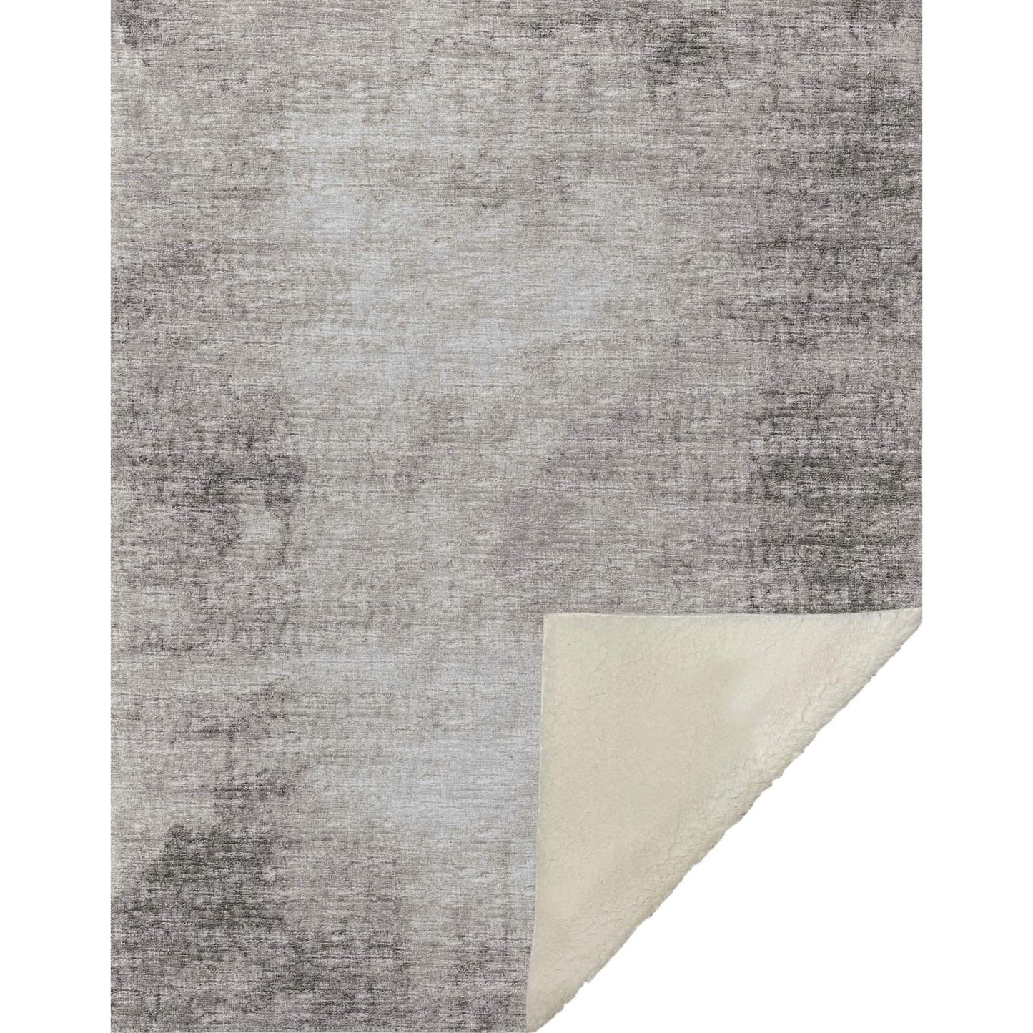 50" X 70" Coffee And Beige Abstract Microfiber Plush Throw Blanket - Homeroots - Flyclothing LLC