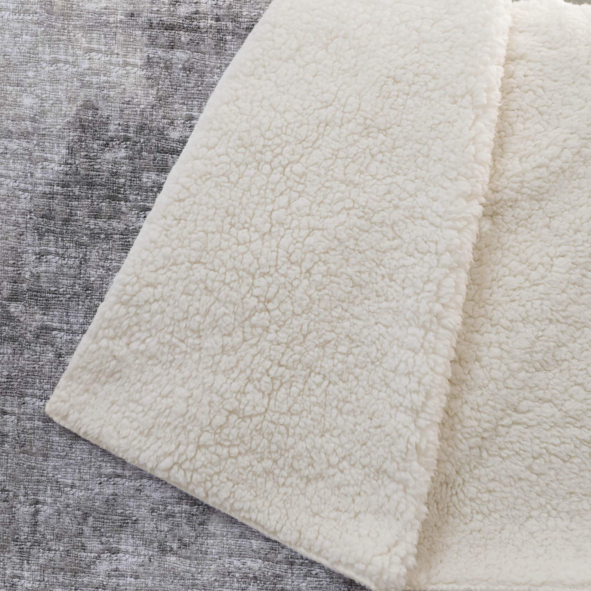 50" X 70" Coffee And Beige Abstract Microfiber Plush Throw Blanket - Homeroots - Flyclothing LLC
