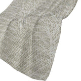 50" X 70" Beige And Gray Abstract Polyester Woven Plush Throw Blanket - Homeroots - Flyclothing LLC