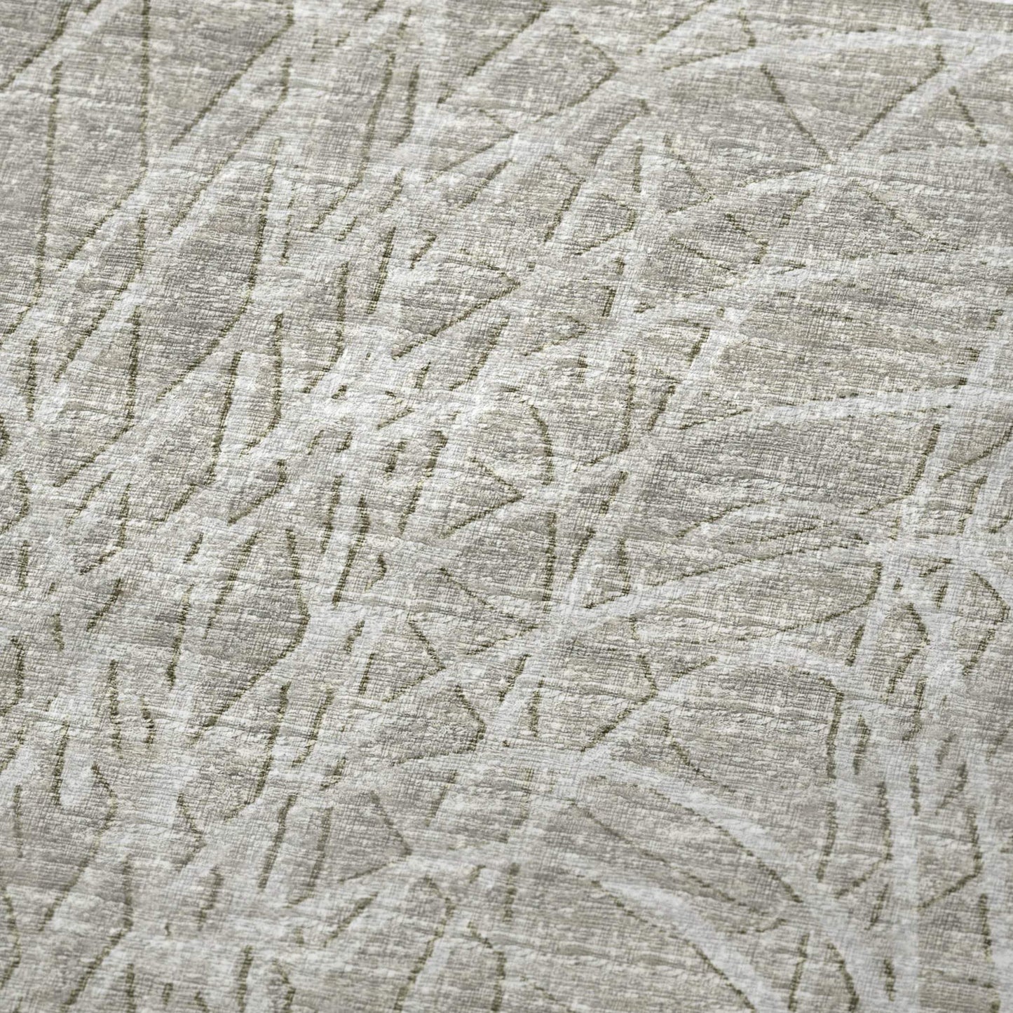 50" X 70" Beige And Gray Abstract Polyester Woven Plush Throw Blanket - HomeRoots - Flyclothing LLC