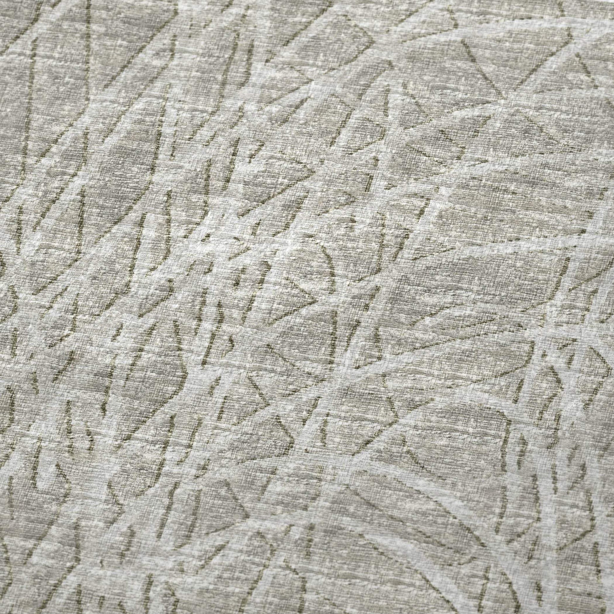50" X 70" Beige And Gray Abstract Polyester Woven Plush Throw Blanket - HomeRoots - Flyclothing LLC