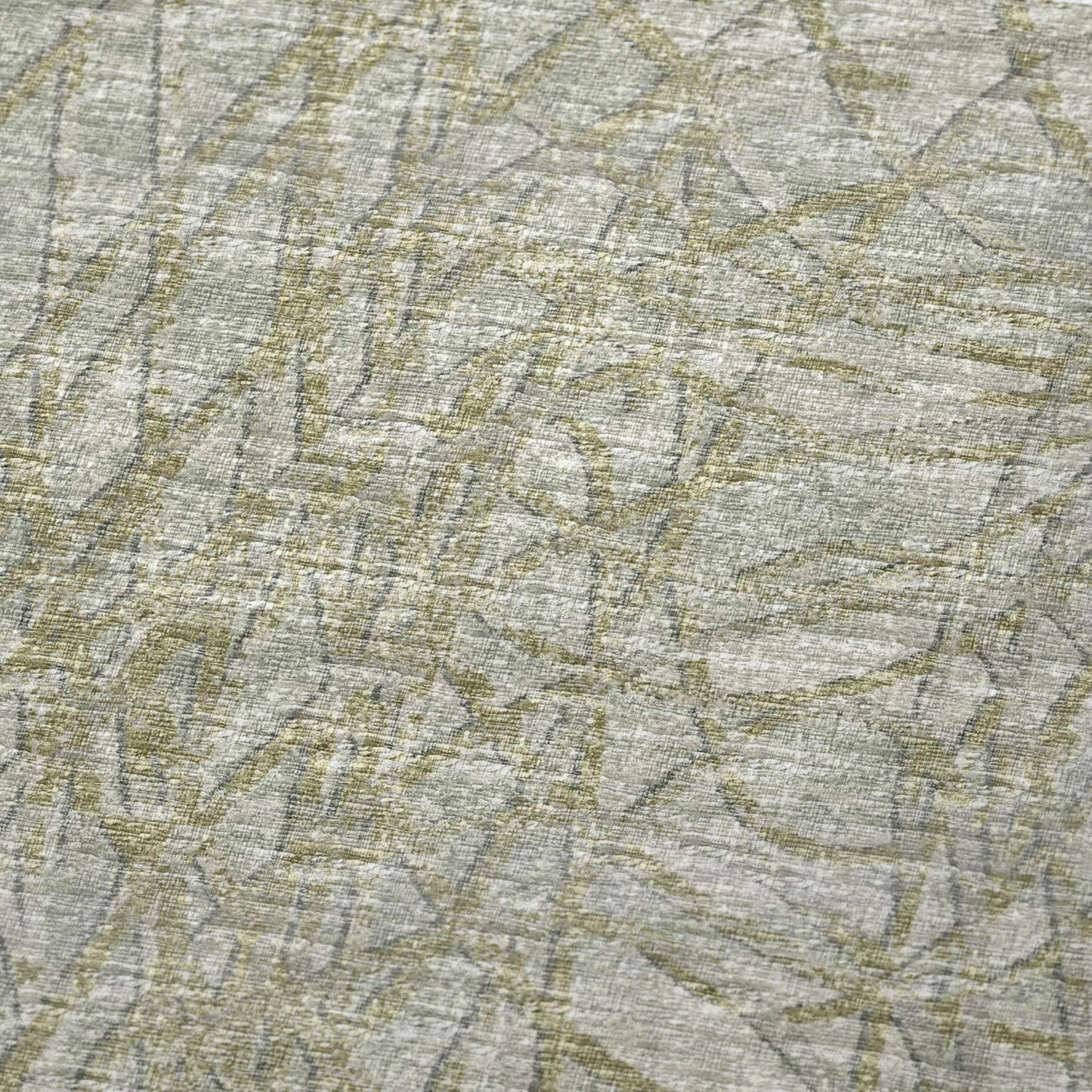 50" X 70" Sage And Beige Abstract Polyester Woven Plush Throw Blanket - HomeRoots - Flyclothing LLC