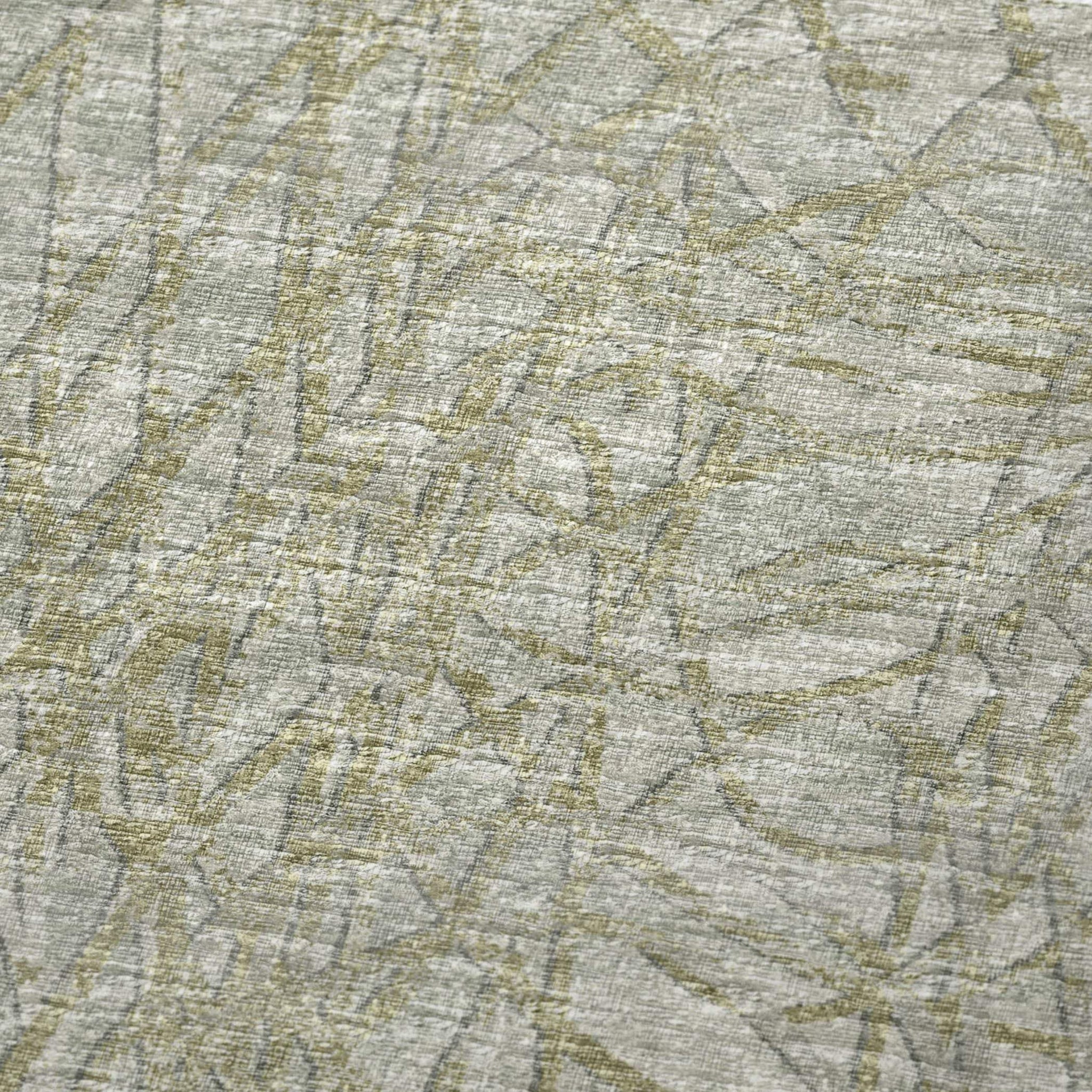 50" X 70" Sage And Beige Abstract Polyester Woven Plush Throw Blanket - HomeRoots - Flyclothing LLC