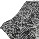 50" X 70" Charcoal And Gray Abstract Polyester Woven Plush Throw Blanket - Homeroots - Flyclothing LLC
