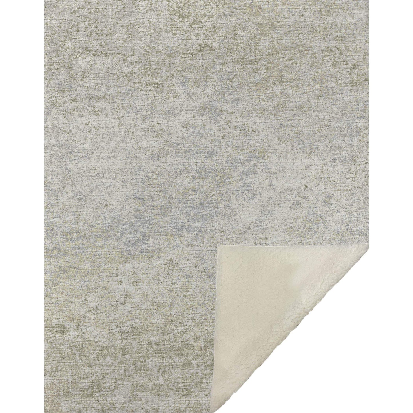 50" X 70" Beige And Gold Abstract Microfiber Plush Throw Blanket - Homeroots - Flyclothing LLC