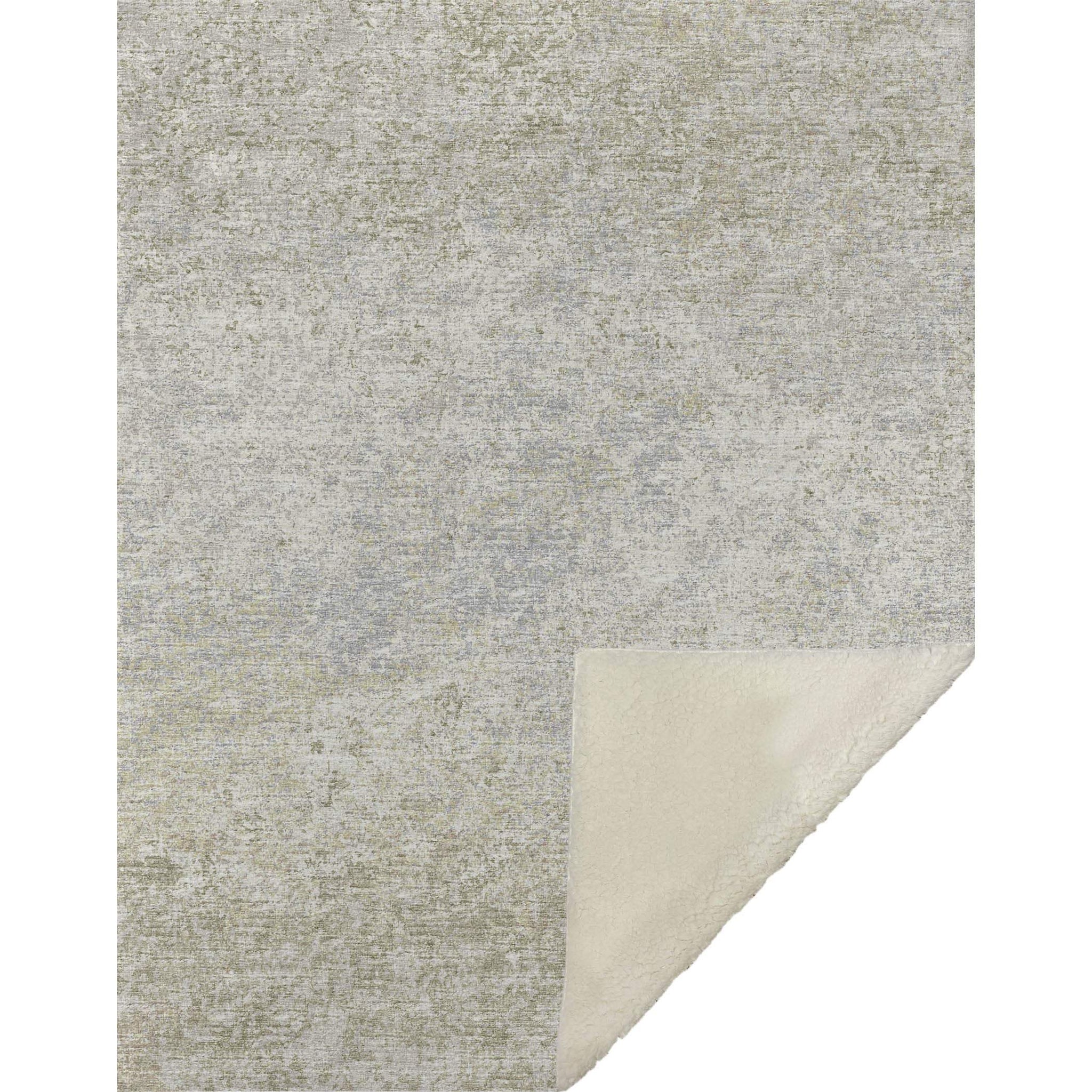 50" X 70" Beige And Gold Abstract Microfiber Plush Throw Blanket - Homeroots - Flyclothing LLC
