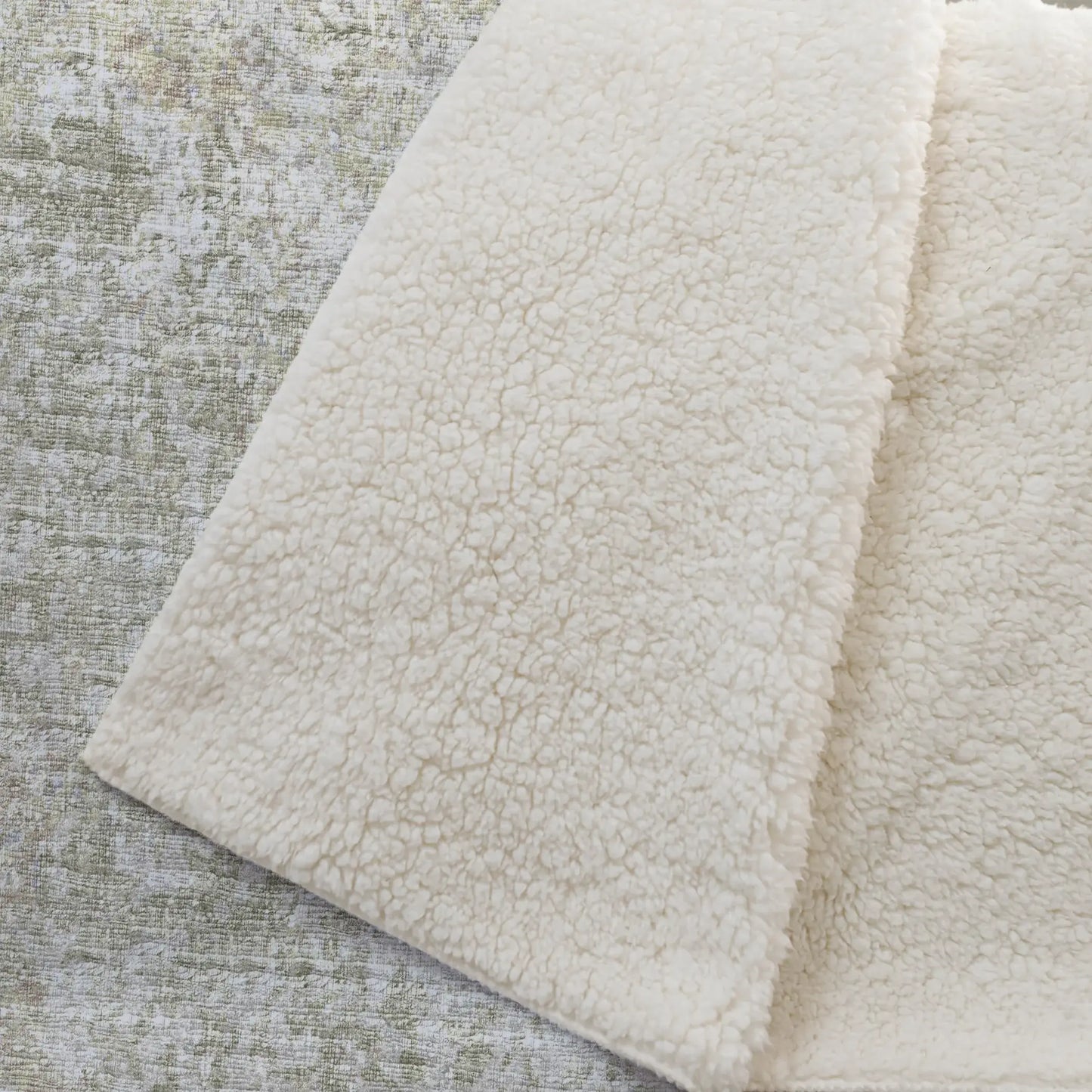 50" X 70" Beige And Gold Abstract Microfiber Plush Throw Blanket - Homeroots - Flyclothing LLC