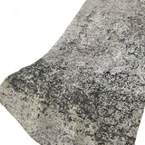 50" X 70" Gray And Black Abstract Polyester Woven Plush Throw Blanket - HomeRoots - Flyclothing LLC