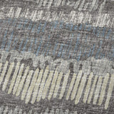 50" X 70" Gray And Charcoal Abstract Polyester Woven Plush Throw Blanket - HomeRoots - Flyclothing LLC