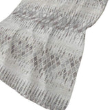 50" X 70" Beige And Gray Geometric Polyester Woven Plush Throw Blanket - Homeroots - Flyclothing LLC