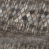 50" X 70" Brown And Beige Geometric Polyester Woven Plush Throw Blanket - HomeRoots - Flyclothing LLC