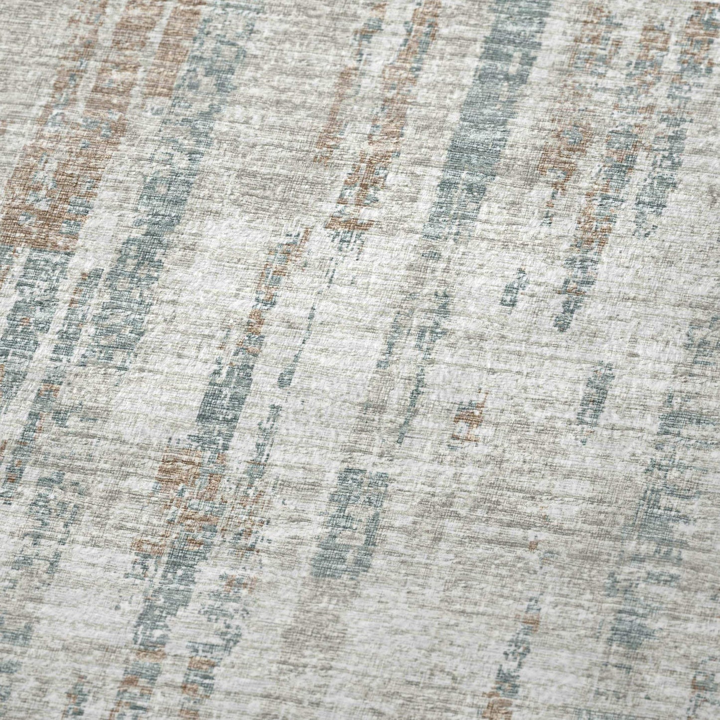 50" X 70" Ivory And Blue Abstract Polyester Woven Plush Throw Blanket - HomeRoots - Flyclothing LLC