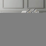 50" X 70" Silver Charcoal And Gold Abstract Polyester Woven Plush Throw Blanket - HomeRoots - Flyclothing LLC