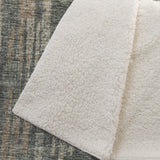 50" X 70" Green And Wheat Abstract Polyester Woven Plush Throw Blanket - HomeRoots - Flyclothing LLC