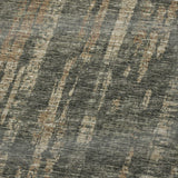 50" X 70" Green And Wheat Abstract Polyester Woven Plush Throw Blanket - HomeRoots - Flyclothing LLC