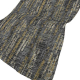 50" X 70" Granite Gray And Gold Abstract Polyester Woven Plush Throw Blanket - HomeRoots - Flyclothing LLC