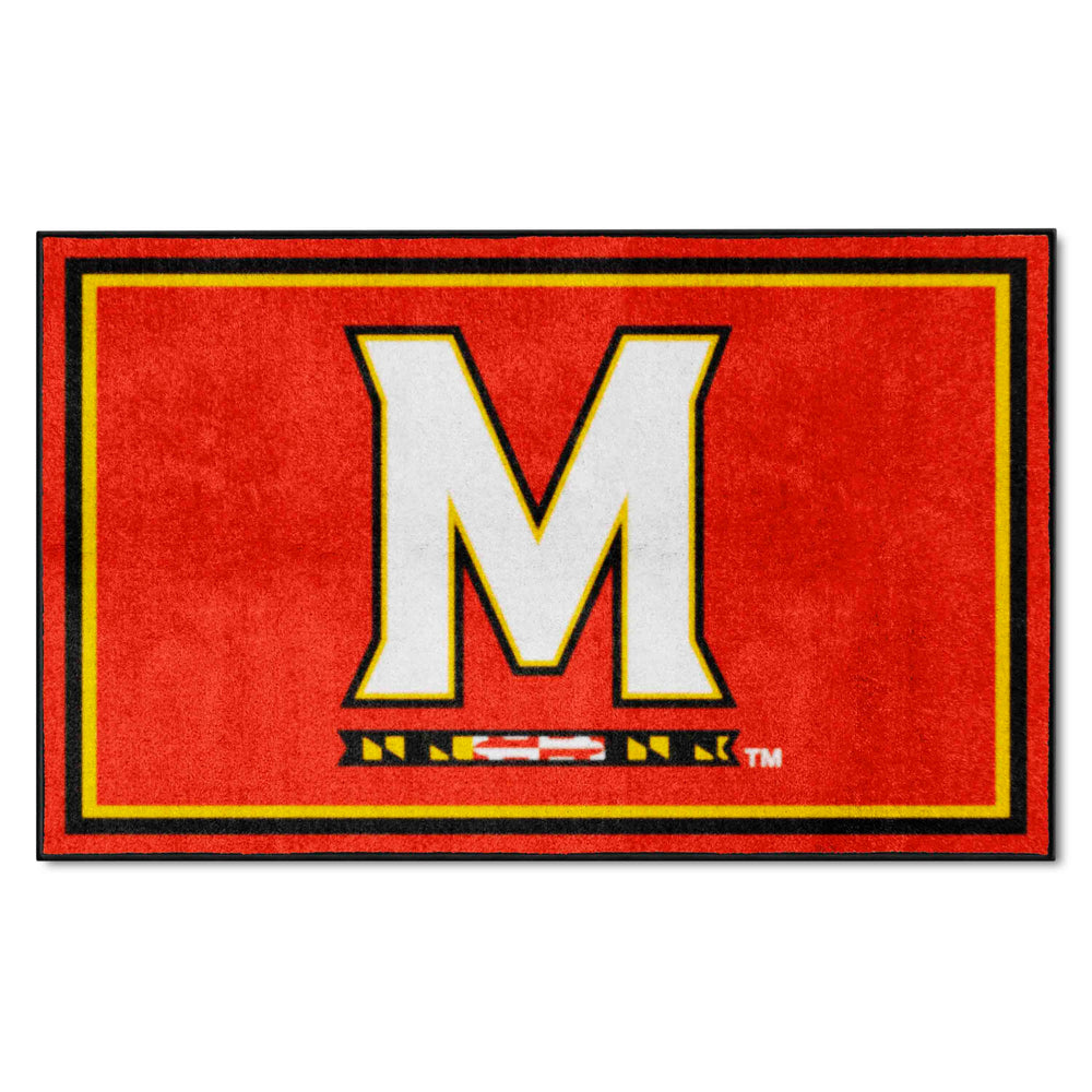 Maryland Terrapins 4ft. x 6ft. Plush Area Rug - Maryland