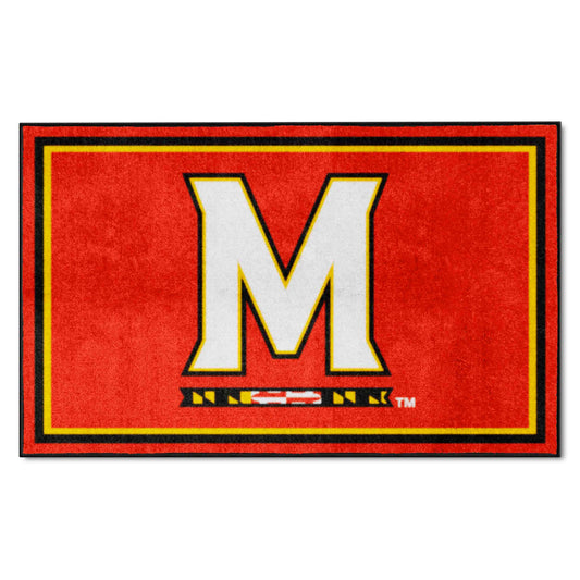 Maryland Terrapins 4ft. x 6ft. Plush Area Rug - Maryland