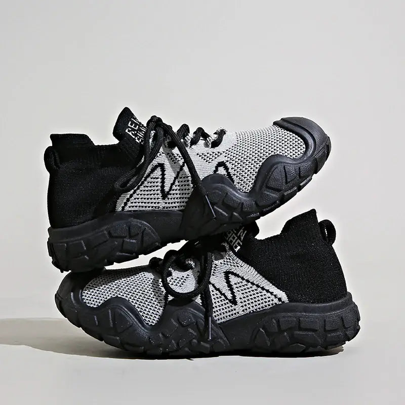 Contrast Mesh Platform Athletic - Trendsi - Flyclothing LLC