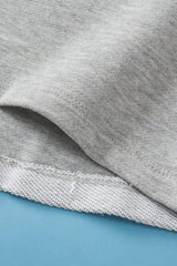 Color Block Double Chest Pocket Boat Neck Top - Trendsi - Flyclothing LLC