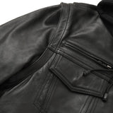 Nightstrike Men’s Motorcycle Leather Jacket - First Manufacturing Company - Flyclothing LLC