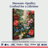 Garden Floral Wall Art - Tailored Canvases - Flyclothing LLC