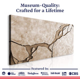 Muddy Abstract Wall Art - Tailored Canvases - Flyclothing LLC