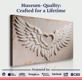 Wings of Love Abstract Wall Art II - Tailored Canvases - Flyclothing LLC
