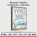 You Me and the Sea Coastal Sign II - Tailored Canvases - Flyclothing LLC